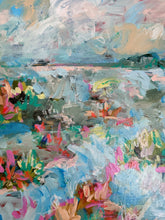 Load image into Gallery viewer, "Let's getaway" - 20x20x.5 Original acrylic on Canvas