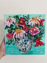 Load image into Gallery viewer, "Gimmie some sugar" 10x10 Acrylic and mixed media on canvas