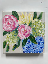 Load image into Gallery viewer, "Lemonade stands" -8x8x1.5 Original Acrylic on canvas