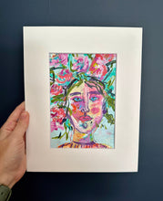 Load image into Gallery viewer, "Emily" - 7x5 matted to 8x10 Original on Paper