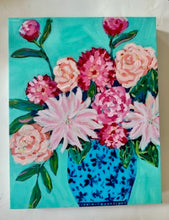 Load image into Gallery viewer, "Steal my sunshine"- 14x11x1.5 Hand Embellished Print on Canvas