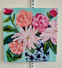 Load image into Gallery viewer, "Sweet Summertime"- 8x8x.5 Hand Embellished Print on Canvas