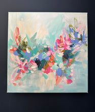 Load image into Gallery viewer, "A fickle heart"- 10x10x1.5 Acrylic-Original on Canvas