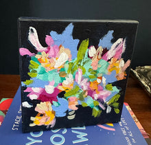 Load image into Gallery viewer, "Shine bright"- 5x5x.5 Acrylic-Original on Canvas