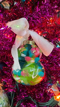 Load image into Gallery viewer, Hand Painted Ceramic Bauble - Christmas colors
