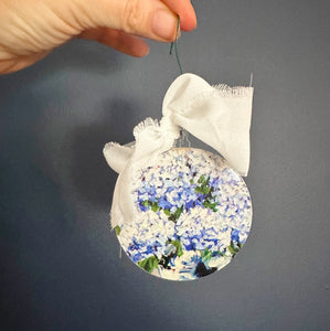 Acrylic "Butterfly Meadow" Ornament