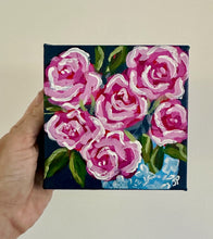 Load image into Gallery viewer, &quot;Popsicles with friends&quot; - 5x5x1.5 Original Acrylic on canvas