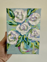 Load image into Gallery viewer, &quot;Barefoot beach strolls&quot; - 7x5x1.5 Original Acrylic on canvas