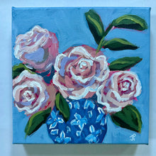 Load image into Gallery viewer, &quot;Family beach week&quot; - 8x8x1.5 Original Acrylic on canvas