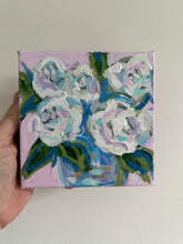 Load image into Gallery viewer, &quot;Backyard fairy tales&quot;- 5x5x1.5 Original Acrylic on canvas