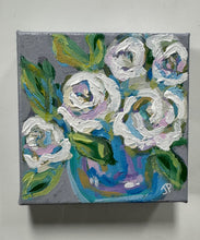 Load image into Gallery viewer, &quot;Hide and seek &#39;til supper&quot; -5x5x1.5 Original Acrylic on canvas