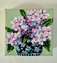 Load image into Gallery viewer, Wholesale Set of 10: 5x5 Original Hydrangea Paintings