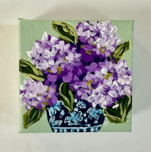 Load image into Gallery viewer, Wholesale Set of 10: 5x5 Original Hydrangea Paintings