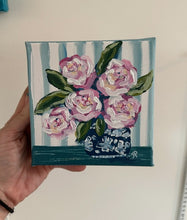 Load image into Gallery viewer, "Day 4"- 5x5x1.5 Original Acrylic on canvas