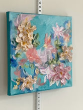 Load image into Gallery viewer, "Day 24"- 10x10x0.5 Original Acrylic &amp; Clay on canvas