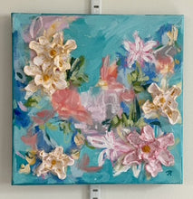 Load image into Gallery viewer, "Day 24"- 10x10x0.5 Original Acrylic &amp; Clay on canvas