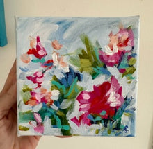 Load image into Gallery viewer, "Day 26"- 5x5x1.5 Original Acrylic on canvas