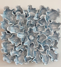 Load image into Gallery viewer, "Head in the clouds"- 10x10x1.5 Clay Sculpture