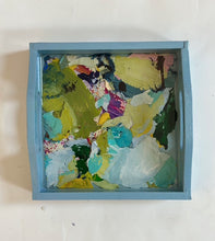 Load image into Gallery viewer, Mini Paint Palette Trinket Tray - French blue