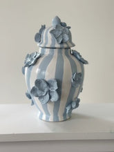 Load image into Gallery viewer, Large - Haint Blue Wonky Stripes