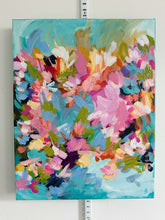 Load image into Gallery viewer, "A Lisa Frank girl's dream"- 14x11x1.5 Original Acrylic &amp; Oil Stick on canvas