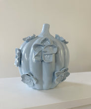 Load image into Gallery viewer, Haint Blue - Ceramic pumpkin - click to see size options