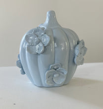 Load image into Gallery viewer, Haint Blue - Ceramic pumpkin - click to see size options