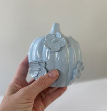 Load image into Gallery viewer, Haint Blue - Ceramic pumpkin - click to see size options