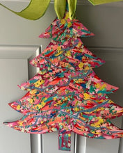 Load image into Gallery viewer, &quot;Christmas tree 1&quot; hand painted door hanger