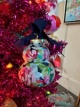 Load image into Gallery viewer, Hand Painted Ceramic Bauble - Floral