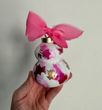 Load image into Gallery viewer, Hand Painted Ceramic Bauble - Pink