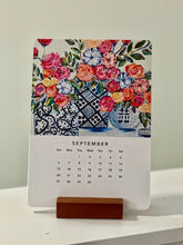 Load image into Gallery viewer, 2026 Floral Desk Calendar