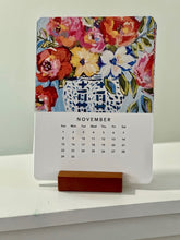 Load image into Gallery viewer, 2026 Floral Desk Calendar