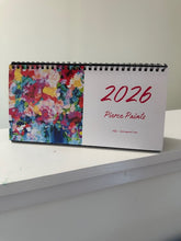 Load image into Gallery viewer, 2026 Floral Spiral Bound Desk Calendar
