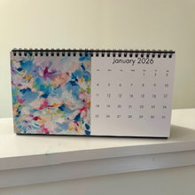 Load image into Gallery viewer, 2026 Abstract Spiral Bound Desk Calendar
