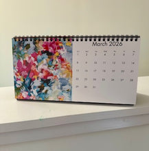 Load image into Gallery viewer, 2026 Abstract Spiral Bound Desk Calendar