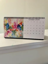 Load image into Gallery viewer, 2026 Abstract Spiral Bound Desk Calendar