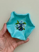 Load image into Gallery viewer, "Day 19"- Hand sculpted &amp; painted clay trinket dish