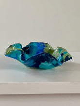 Load image into Gallery viewer, Hand sculpted &amp; painted clay trinket dish