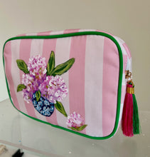 Load image into Gallery viewer, Hand painted makeup bag