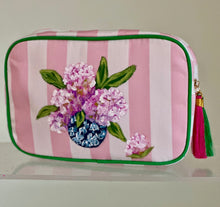 Load image into Gallery viewer, Hand painted makeup bag
