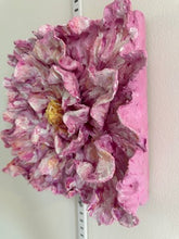 Load image into Gallery viewer, "Day 23"- 10x10 hand sculpted and painted clay flower
