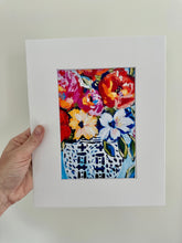 Load image into Gallery viewer, Floral Art Print on paper 8x10, 5x7