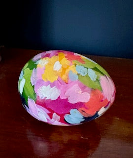 Hand Painted Ceramic Easter Egg -3