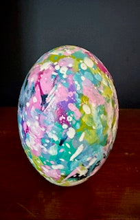 Hand Painted Ceramic Easter Egg -4