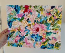 Load image into Gallery viewer, Hand Embellished Print on Paper - 11x14