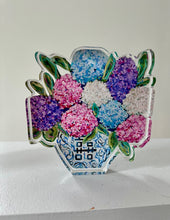 Load image into Gallery viewer, "Her hydrangeas make her happy" Acrylic Cut Outs - click to see sizes