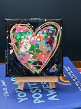 Load image into Gallery viewer, Random Act of Kindness- 4x4 original with Easel - Navy