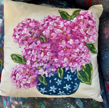 Load image into Gallery viewer, Hand Painted Pillow - 18x18