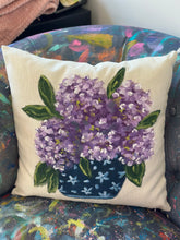Load image into Gallery viewer, Hand Painted Pillow - 18x18